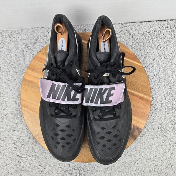 Nike Men 14 Zoom SD 4 Black Indigo Fog Track Field Shot Put Discus Throwing Shoe - Picture 5 of 13